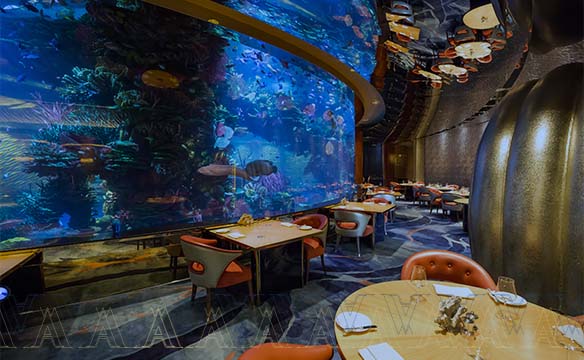 Al Mahara luxury Burj Al Arab restaurant