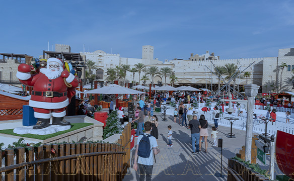 Souk Madinat Jumeirah activities in Dubai for the Christmas and new year