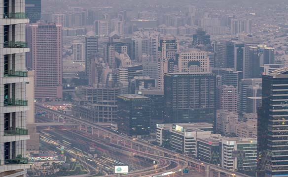 commercial neighborhood Dubai