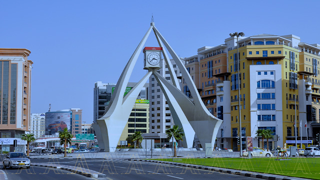مباني منطقة ديرة دبي