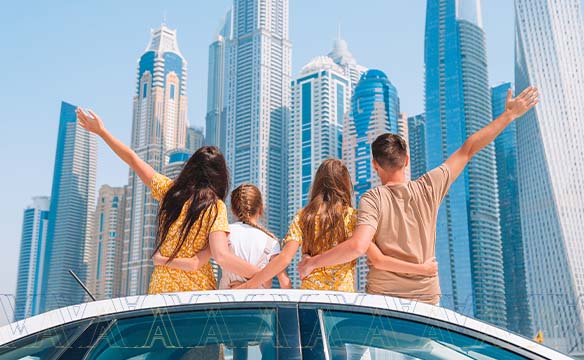 family trip in Dubai