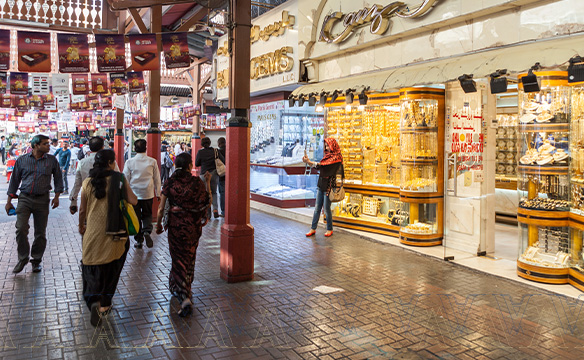 Gold Souk in Deira, Dubai