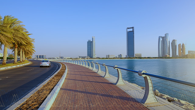 Abu Dhabi's Corniche Area