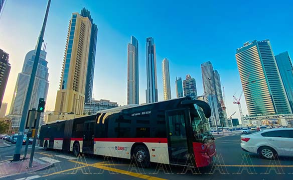 وسائل النقل في دبي
