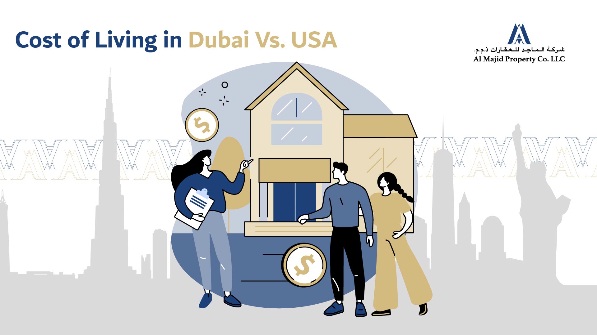 Cost of Living in Dubai Vs. USA