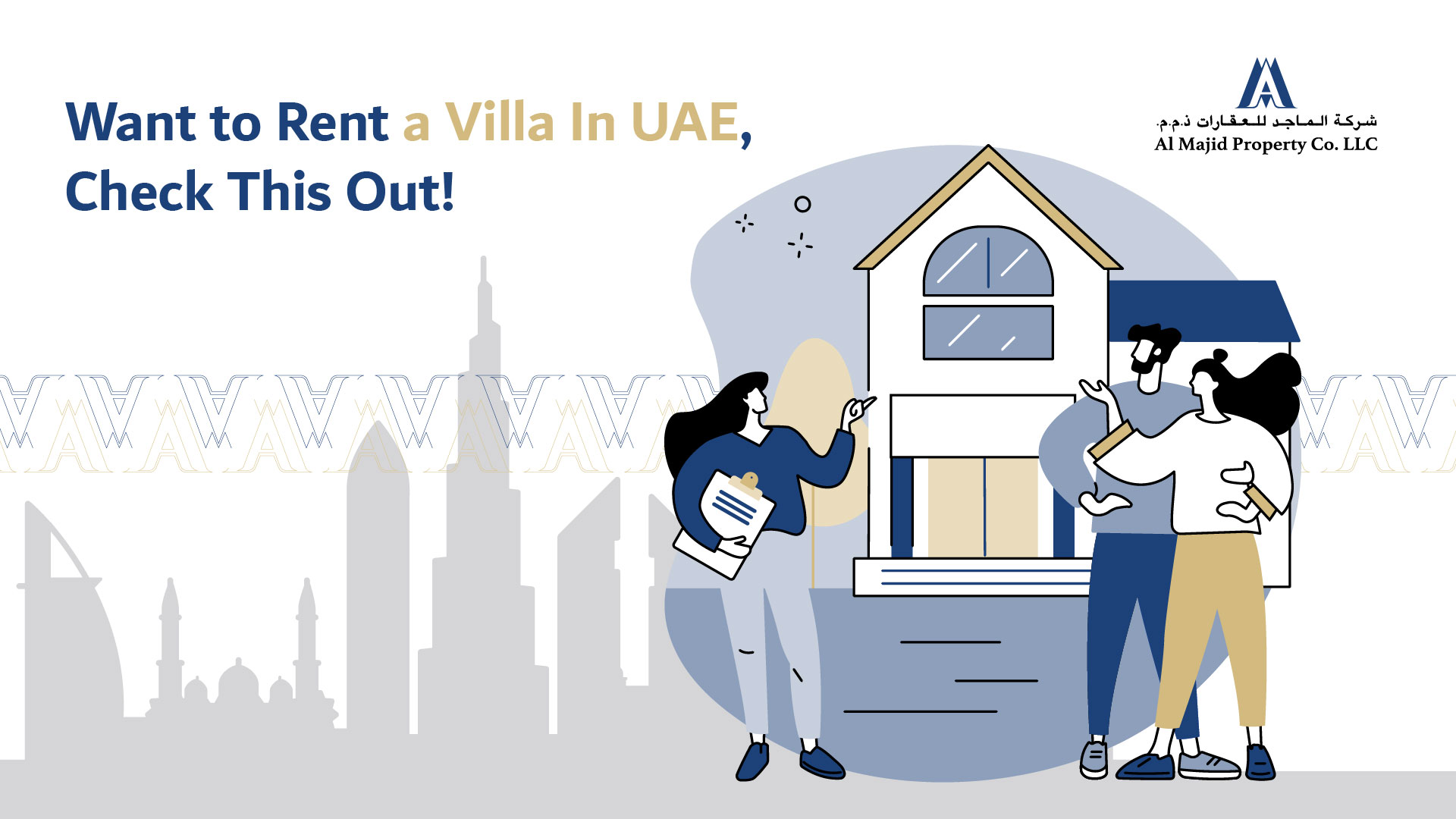 villa for rent in Dubai