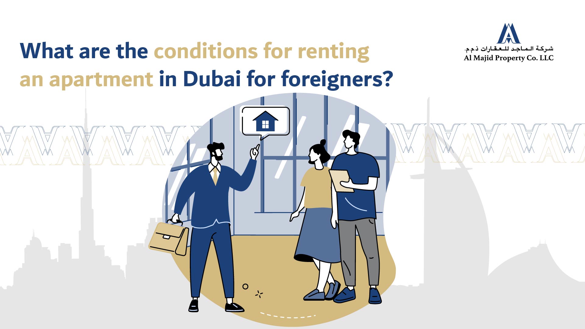 Conditions for renting an apartment in Dubai for foreigners